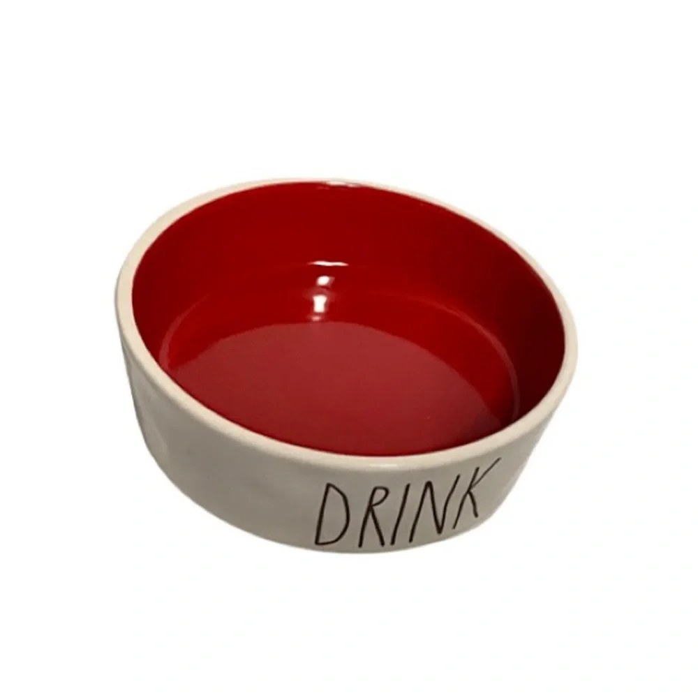 RAE DUNN Cat Drinking Bowl